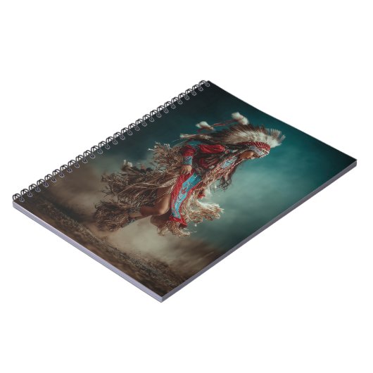 Native American Dancer Notebook ノートブック (左側)