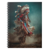Native American Dancer Notebook ノートブック (正面)