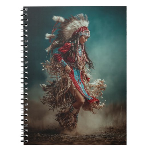 Native American Dancer Notebook ノートブック (正面)