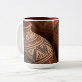 Native American design mug ツートーンマグカップ (正面左)