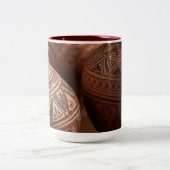 Native American design mug ツートーンマグカップ (中央)