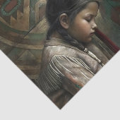 Native American Elder & Child Prayer Decoupage 薄葉紙 (詳細)