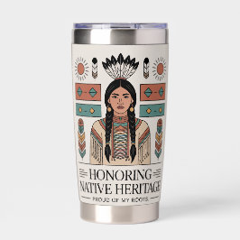 Native american heritage 保温保冷タンブラー