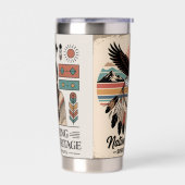 Native american heritage 保温保冷タンブラー (左面)
