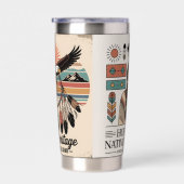 Native american heritage 保温保冷タンブラー (右面)