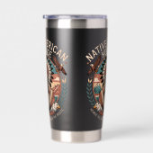 Native american heritage 保温保冷タンブラー (右面)