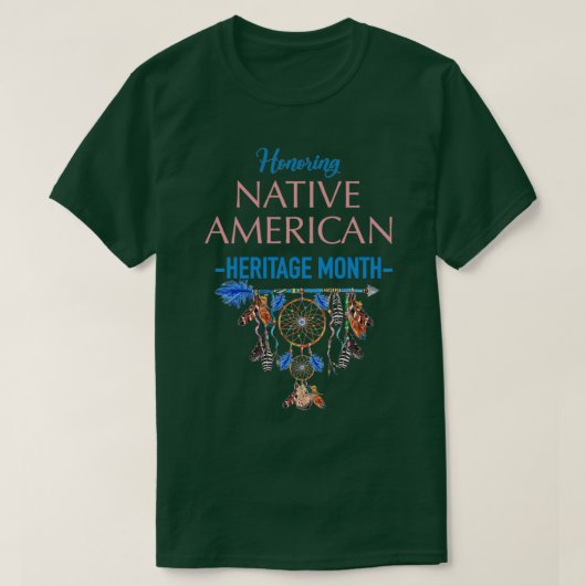 Native American Heritage Month gift  Tシャツ (デザイン正面)