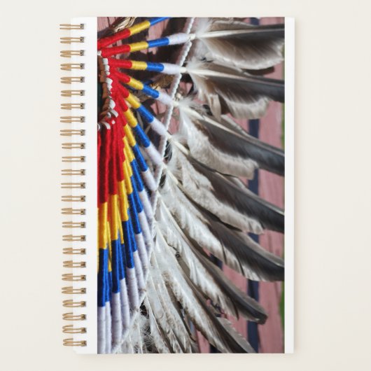 Native American Indian decorated Planner プランナー手帳 (正面)