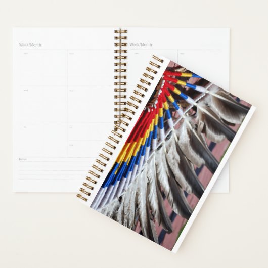 Native American Indian decorated Planner プランナー手帳 (ディスプレー)