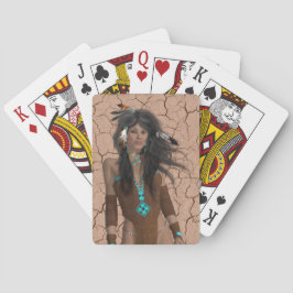 Native American Maiden Playing Cards トランプ
