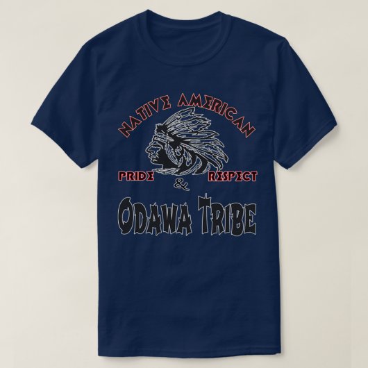Native American Odawa Tribe  Tシャツ (デザイン正面)