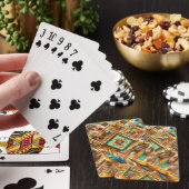 Native American Pattern Playing Cards トランプ (インサイチュ)