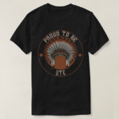 Native American Proud To Ute tribe  Tシャツ (デザイン正面)