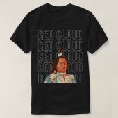 Native American Red Cloud Cool Design Tシャツ (デザイン正面)