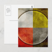 Native American Sacred Hoop ポストカード (正面/裏面)