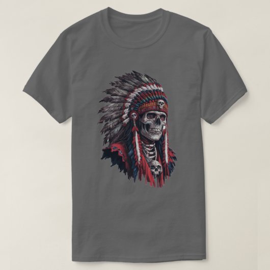 Native American Shaman Tシャツ (デザイン正面)