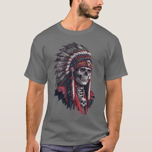 Native American Shaman Tシャツ (正面)