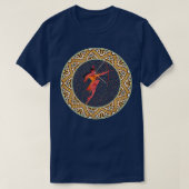Native American Sioux Warrior  (2)  Tシャツ (デザイン正面)