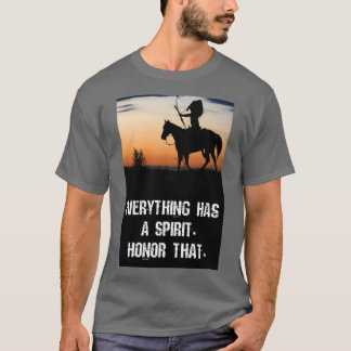 Native american wisdom 1  tシャツ