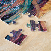 Native American Woman, Mucha ジグソーパズル (側面)