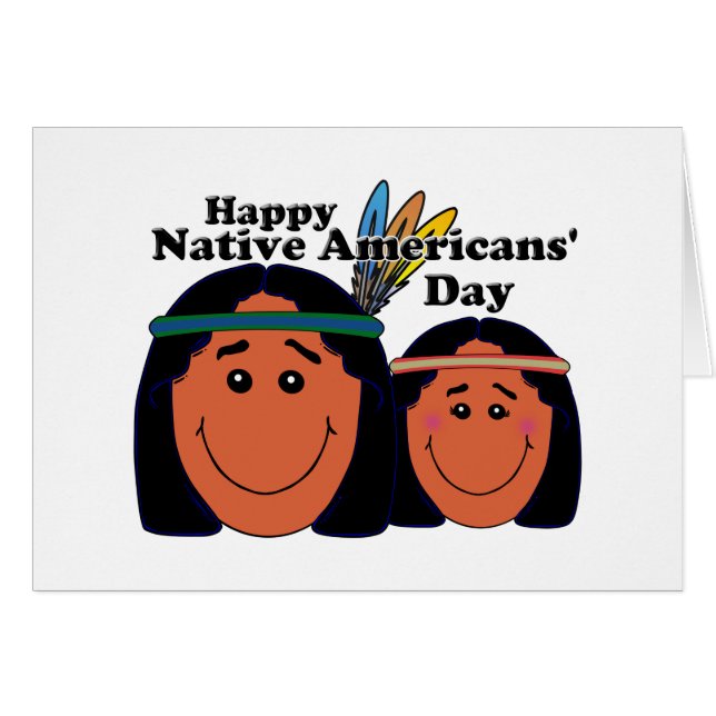 Native Americans' Day (Columbus Day) (正面横)