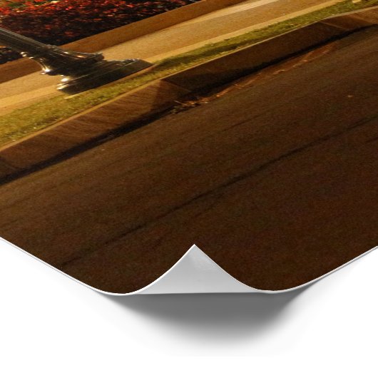 Native Dancer Horse Statue Saratoga Poster ポスター (角)