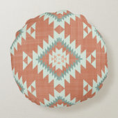 Native Desert Round Pillow ラウンドクッション (裏面)