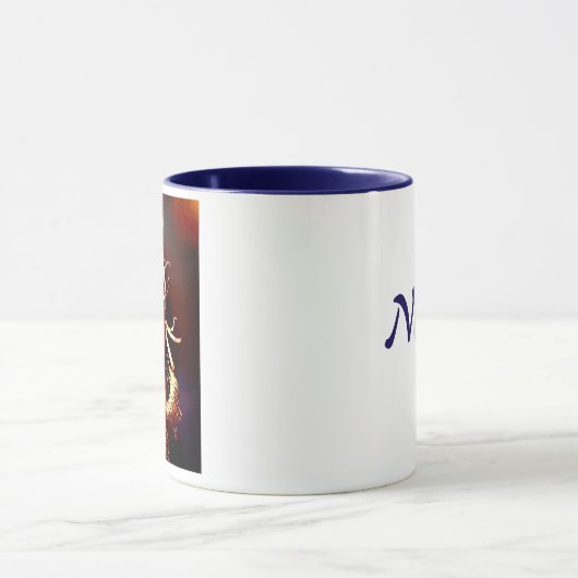 Native Kiowa Chief original art マグカップ (中央)