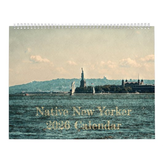 Native New Yorker  2026 Calendar カレンダー (カバー)