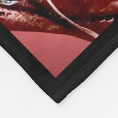 Native "Nez Perce Chief" original art  フリースブランケット (角)