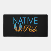 Native Pride Feathers Desk Mat デスクマット (正面)