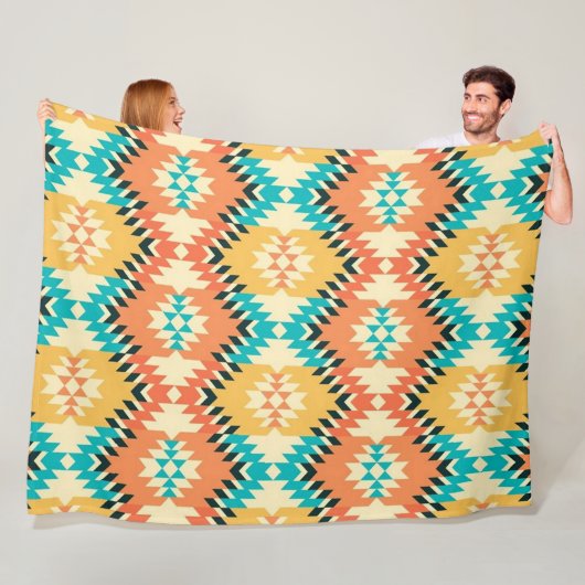 Native Print 60x80 Fleece Blanket フリースブランケット (インサイチュ)