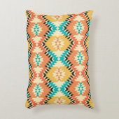 Native Print Accent Pillow アクセントクッション (正面(垂直))