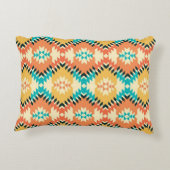 Native Print Accent Pillow アクセントクッション (裏面)