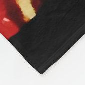 Native "Sioux Chief" フリースブランケット (角)