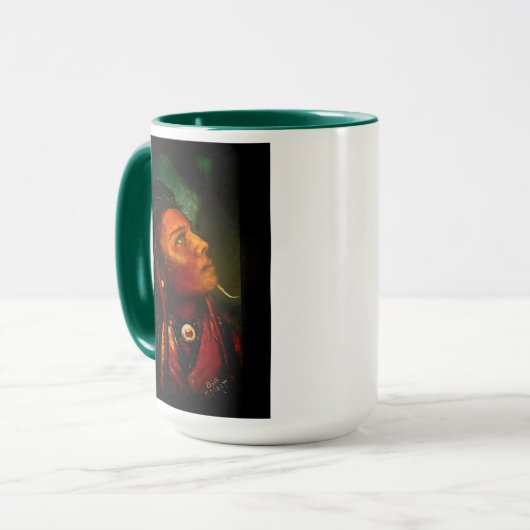 "Native Spirit" original art Mug マグカップ (正面左)