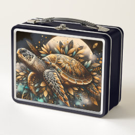 Native Turtle メタルランチボックス