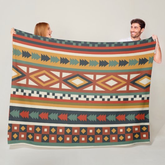 Native Warrior 60x80 Fleece Blanket フリースブランケット (インサイチュ)