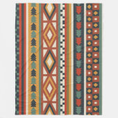 Native Warrior 60x80 Fleece Blanket フリースブランケット (正面)