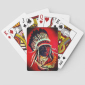 Native Warrior Classic Playing Cards トランプ (裏面)