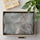 Native Warrior Profile & Horse Decoupage 薄葉紙 (ギフト)