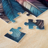 Native Wolf ジグソーパズル (側面)