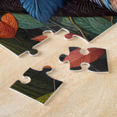 Native Wolf ジグソーパズル (側面)