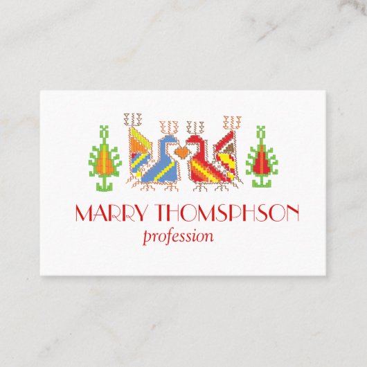 NativeElementsビジエレガントネスカード 名刺 (正面)