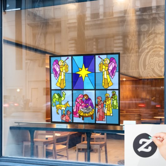 Nativity ウィンドウサイン (カフェ窓)