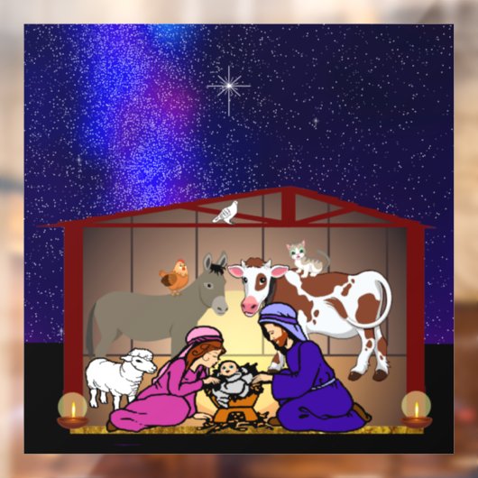 Nativity ウィンドウサイン (シート2)