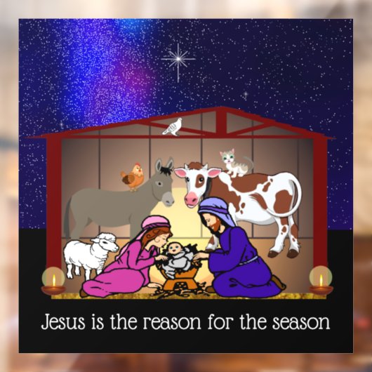 Nativity ウィンドウサイン (シート2)