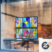 Nativity   ウィンドウサイン (カフェ窓)