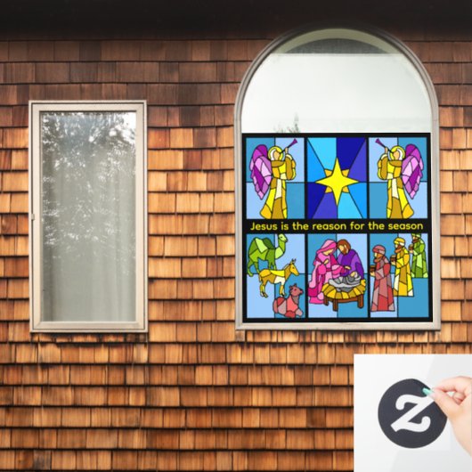 Nativity ウィンドウサイン (ホームウィンドウ)