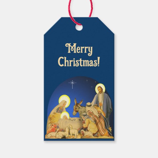 Nativity    ギフトタグ (正面)
